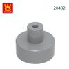 Non-Toxic 763Pcs/Lot 20482 Round 1 X 1 With Bar And Pin Block Moc Color Accessories Compatible With Brick Diy Children Toy Assembly