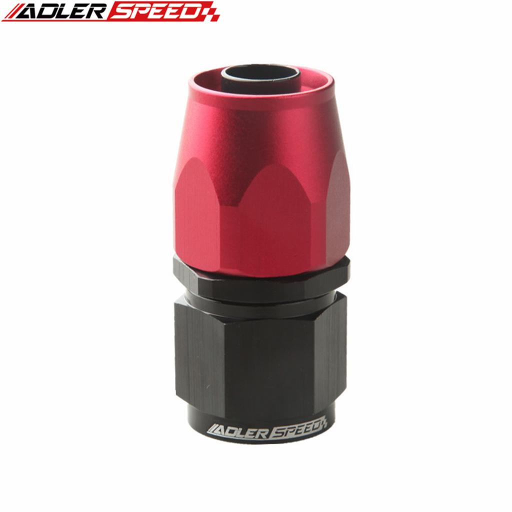 Aluminium AN Fittings Adapter Oil Fuel Reble Fitting Hose End 0/45/90/180 Degree AN20  Fuel/Swivel Hose