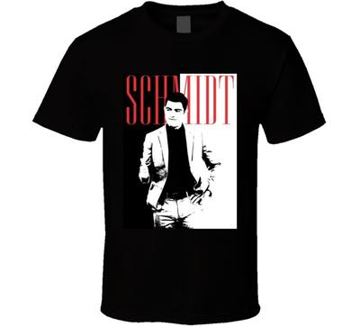 Schmidt New Girl Scarface Parodie T-Shirt