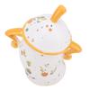 Playful Canister with Attitude PVC Drop Resistance Tea Pot Storage Jar with Lid for Kitchen Holiday