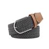 Multicolored Elastic Braided Belt No Hole Men's Waistband Durable Stretch Woven Belt  Women