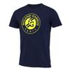Summer Men's Sport T-shirts Roland Garros Ballboy Man T-Shirt Navy Blue Roland Garros Top Casual Breathable Cotton Male T-shirt