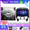 Android 14 For MAZDA 2 2007 2008 2009 2010 2011-2014 Car Radio Multimedia Player 4G WIFI Carplay GPS Stereo Head Unit Video DVD