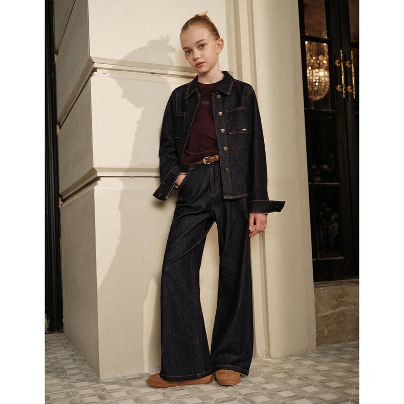 ELLE KIDS Girls  Retro Denim Jacket 140