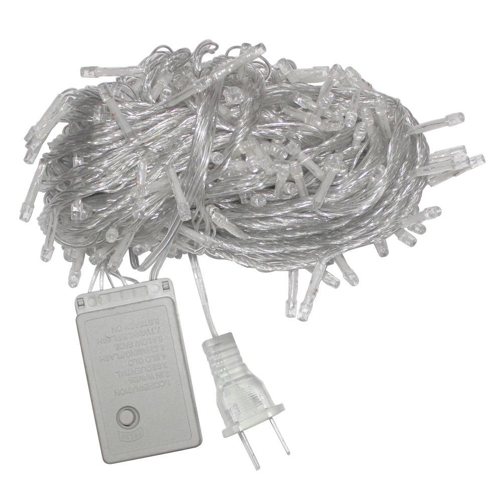 

LED 10m 100-Light String: Starry Fairy Lights for Christmas, Holidays, Weddings White Light