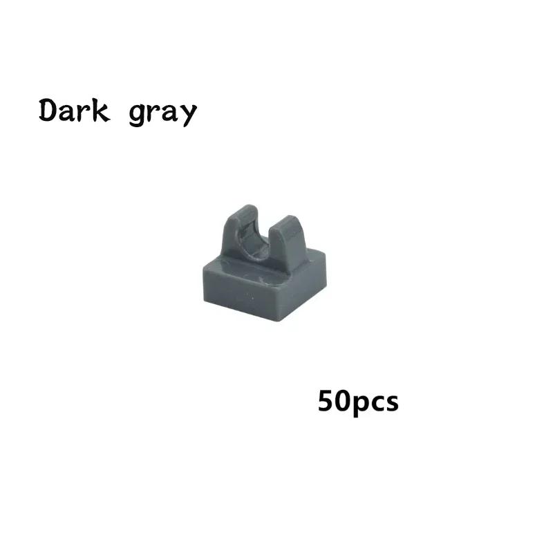 MOC Bricks Compatible All Brand Assembles Particles Building Blocks 15712 2555 High-tech Parts 50pcs/lot 1x1 Dot Educational Toy