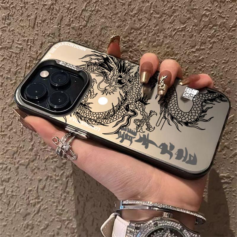 Luxury Dragon Totem Anti-drop Armour Case For  Redmi Note 13 12 11 Pro Plus 5G 12S 11S 10S Pro Redmi 13C 12C 13 14C Cover