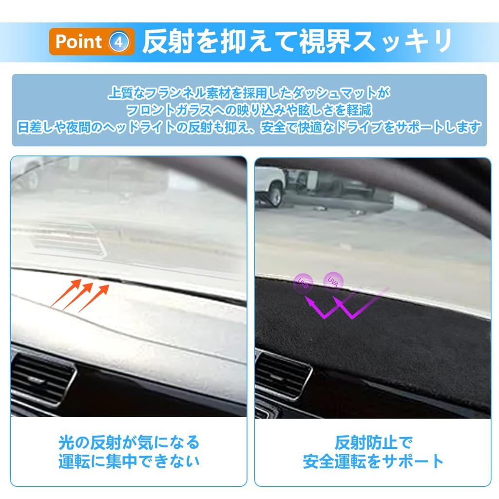 ZdeduoCar Dashboard Mat for Toyota Hiace 200 Custom Designed with UV Reduces and Easy Installation for Interior Protection Series, Protection,