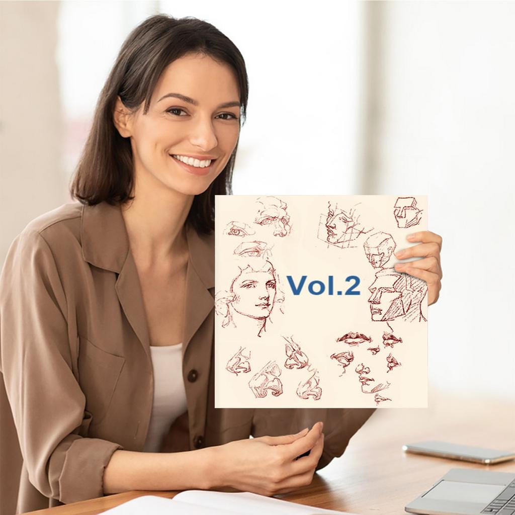 Komplettes Figurenskizzenbuch-Set Zeichentechniken für Anfänger bis fortgeschrittene Künstler