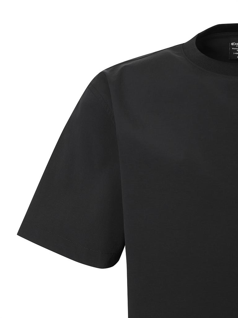 DISCOVERY EXPEDITION Freshvent Woven Essential Short Sleeve T-Shirt (Black)