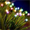 Solar Garden Firefly Lamp Swaying Lights Starburst Landscape Path Waterproof Outdoor Solar Powered Lawn Pathway Yard Patio