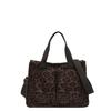 Leopardenmuster Leinwand Pendler fauler Windbeutel Damen neue Mode tragbar große Kapazität Schulter Mommy Diagonal-Tasche