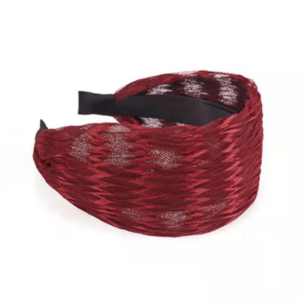 Wide Lace Hairband Sweet Hairpin Fashion Hair Band