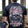 T-shirts Retro Masculinas de Caveira Estampadas em 3D Esqueleto Gótico Tops de Manga Curta Casual Camiseta Oversized Roupas Masculinas Camiseta Vintage