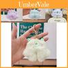 Delightful Mini Plush Monster Keychain Features Short Plush Material Available In Multiple Colors