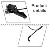 For BMW X3 2011-2017 Hood Release Cable Black Hard Construction Precision Fit Smooth Operation Easy Installation