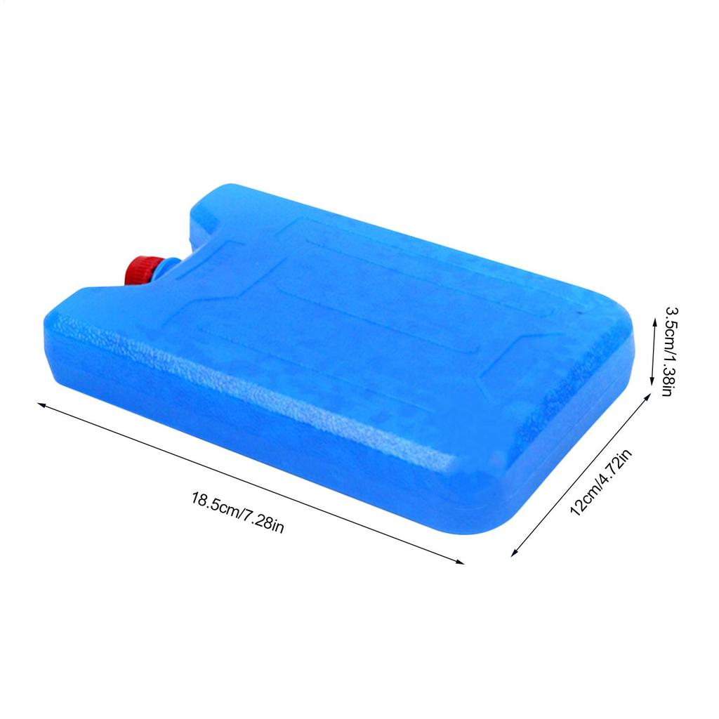 Ice Crystal Boxes Long Lasting Freezer Packs Space Saving Ice Blocks Lunch Bag Cooler Keep Food Fresh Picnics Cooler Box
