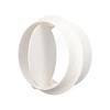 Backdraft Damper 6in Draft Blocker 1 Way Airflow Stopper ABS Duct Connector Accessory