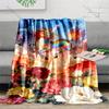 Multiple Sizes Qilin Flying In Colorful Clouds Blanket Suitable for Home Bedroom Sofa Travel Camping Blanket Various Sizes Gifts