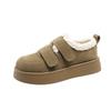 Autumn and Winter Cotton Shoes Female Thick Bottom Warm Snow Boots Casual Velcro Short Bokken Shoes Fur Shoes