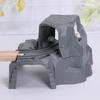 Mountain Cave Wooden Track Tunnel Simulation Wooden Track Train Toy  Track Accessories