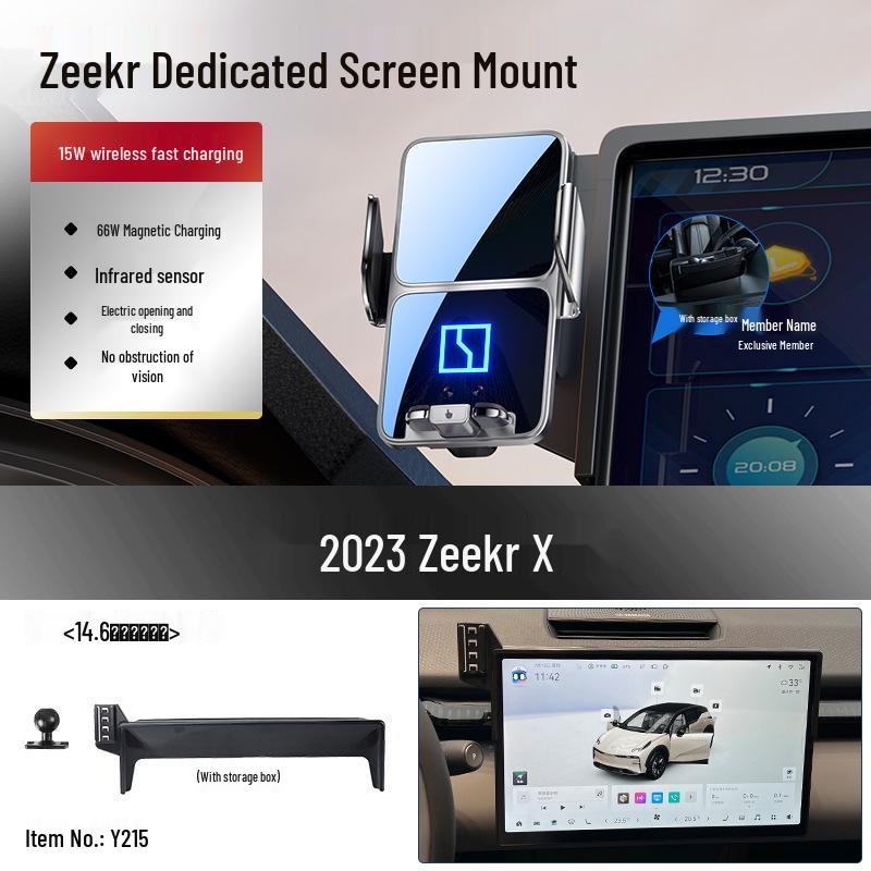 Držák na telefon do auta Zeekr: 25 modelů pro 001, 007, 7X, 009, MIX