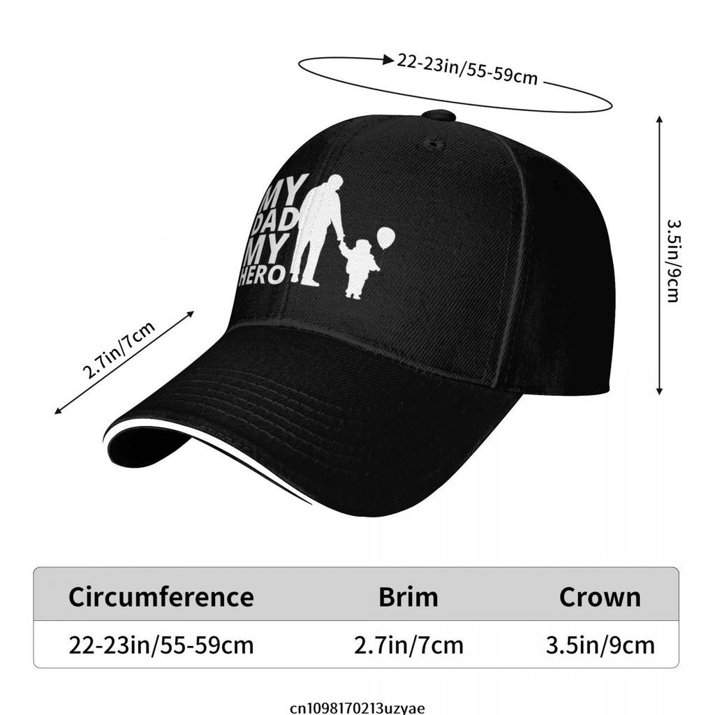 My Dad My Hero Air Force Baseball Caps Hip Hop Sandwich Cap Men Women Adjustable Outdoor Sport Hat