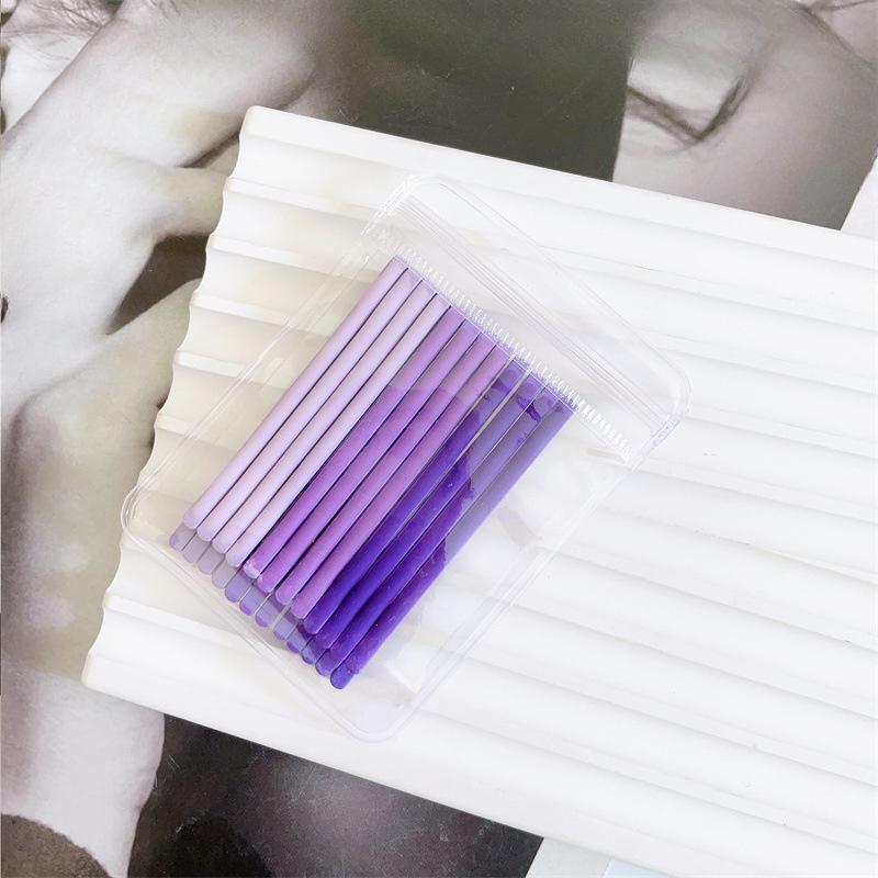 12pcs/set Gradient Color Series, Colorful One Word Clip, Simple and Versatile Girl, Drip Oil Rubber Paint Hair Clip, Hair Clip
