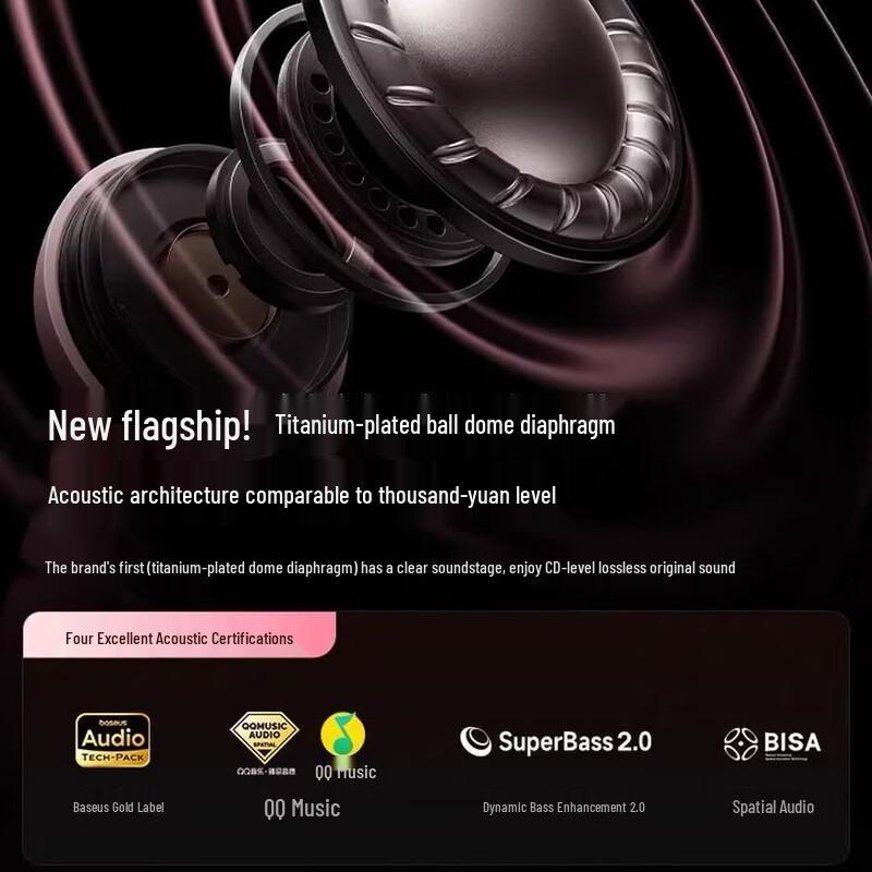 Baseus MC2 Air Open-Ear Clip-On AI Translation Bluetooth Headset