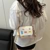 Women's Bag 2025 Spring New Simple Niche Design Fashionable Personality Foreign Style Literary Single Shoulder Crossbody Small Square Bag