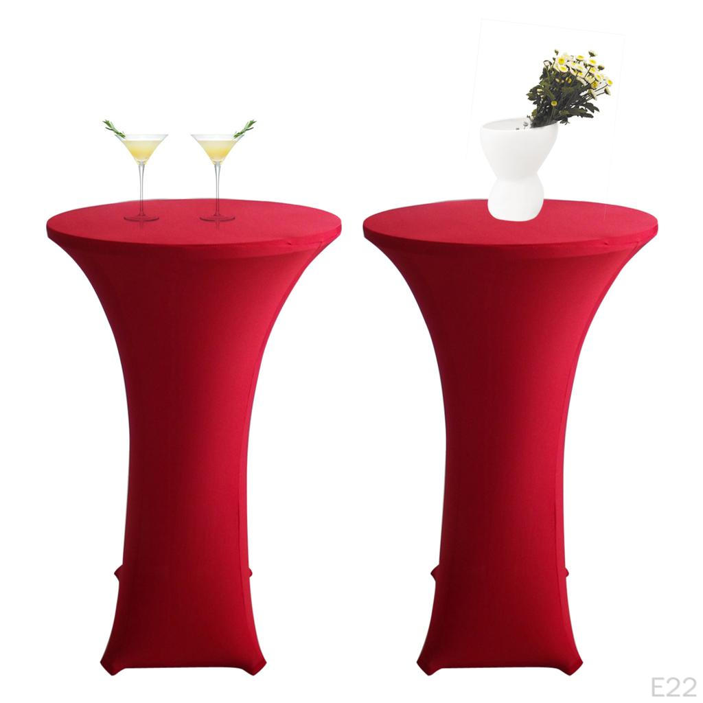 24\'\' *43\'\' Stretch Fitted Cocktail Spandex Table Cloth