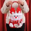 Hot Sale Children Christmas Gift Bag Christmas Eve Cartoon Candy Gift Bags Can Be Used for The Big Holiday Christmas Tote Bags