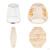 Metal Wire Cage Lamp Guards, Mesh Pendant Light Shade, Hollow Out Bulb Cover, Ceiling