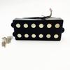 6-String Open-String Electric Bass Pickup 75mm String Spacing Double-Coil Bass Pickup Bass 4-Pin Pickup