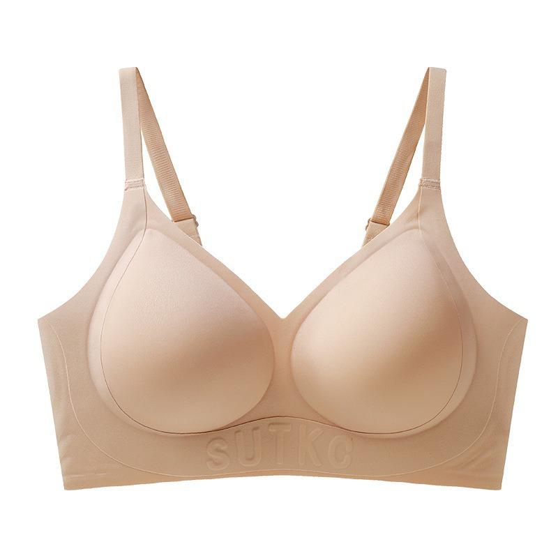 Lift Seamless Invisible Underwear Women's Small Breasts Gather Without Steel Rings, Close Sub-breasts, Anti-sagging Fixed Cup,beautiful Back Bra Cover
