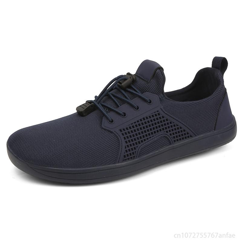 Unisex Barefoot Shoes 2026 Men's Minimalist Cross-Trainer Shoes Wide Toe Walking Shoes Zero Drop Sole Trail Running Sneakers