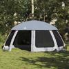 VidaXL Swimming Pool Tent Removable Roof Mesh Walls Grey 612x612 Cm, Grey Tent, Garden Tent, Garden Shelter, Tent, Shelter 4100639