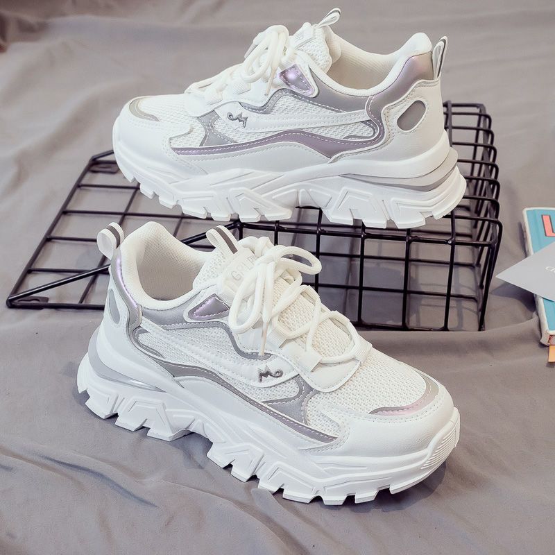 Dad Shoes Women's Feet Small Sports Shoes Student Versatile Shoes Hyunya Trendy Shoes Casual