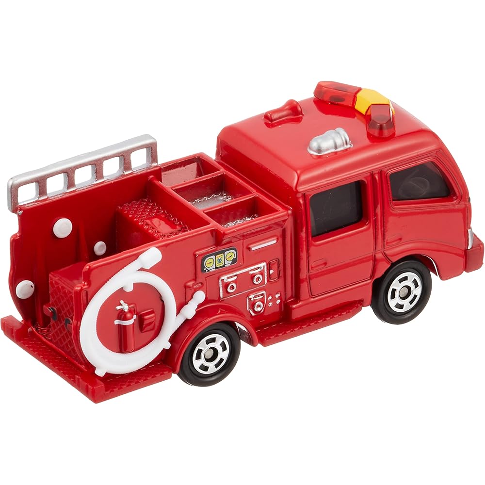 Takara Tomy Tomica No.041 Morita Pump Fire Truck Diecast Toy for Ages 3 and Up