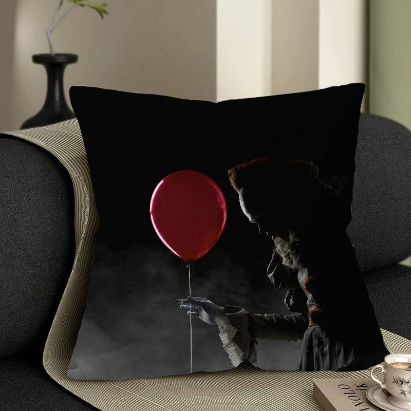 Horror Film I-It Personalized Pillow Dust Cover Bedroom Kids Party Decoration Pillowcase Birthday Children Gift