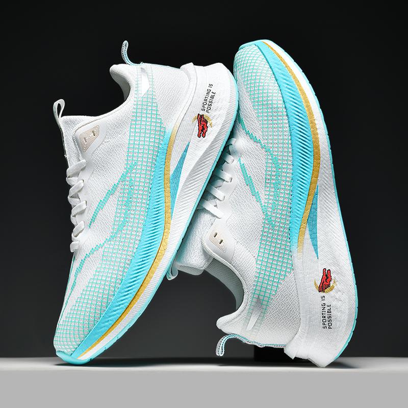 

Men s Sneakers Fashion Non Slip Breathable Shock Absorbing Soft Sole Comfortable Casual Sneakers Carbon Board Sports Shoes 36 червоний