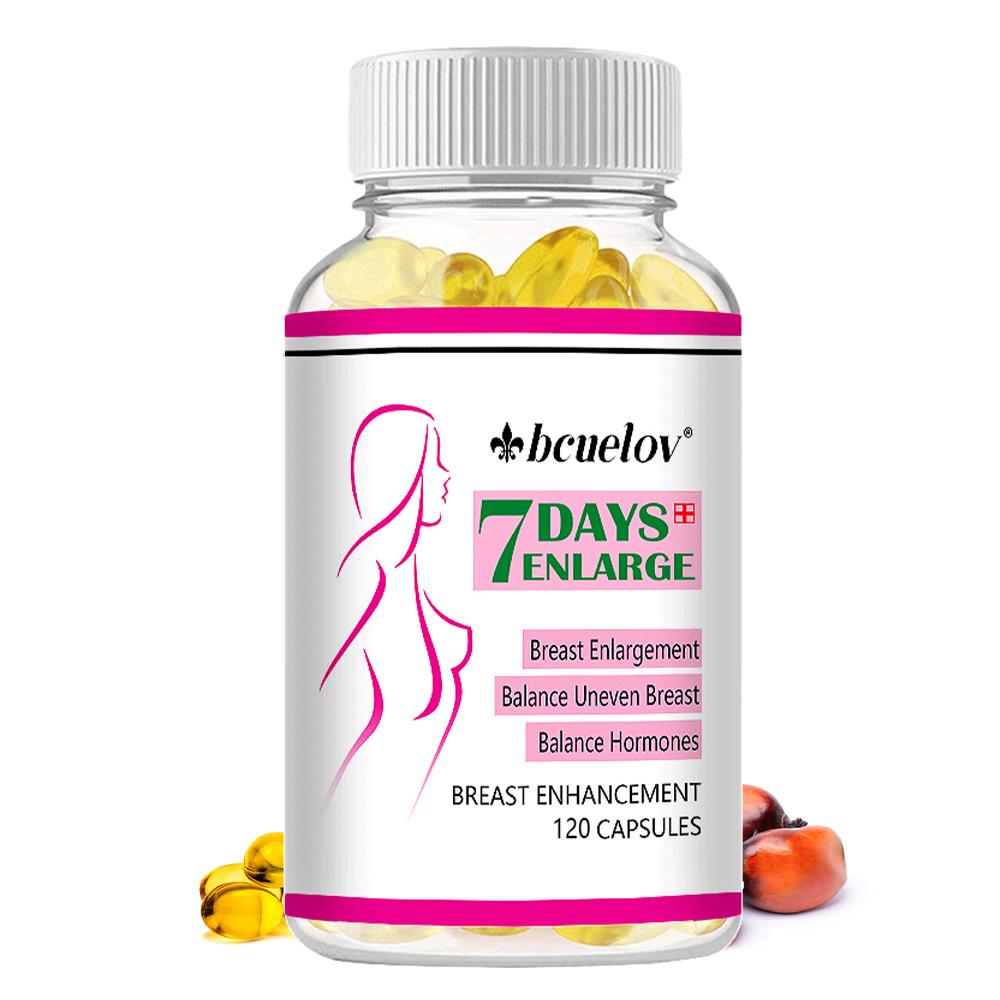 7 Days Female Bigger Breasts Butt Enlargement For Fuller Figure 120 Capsules