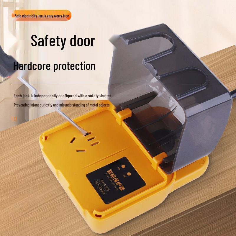 Rainproof Auto Power-Off Charging Socket for Outdoor Electric Vehicles