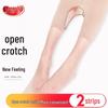 LangSha Women's Sexy Open Crotch Sheer Lingerie Pantyhose