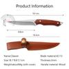 Coltello per disosso da cucina Coltello per sbucciare la frutta Coltelli per mannaia per carne all'aperto