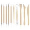 Pottery Clay Tool Kit - 5-Piece Set for Sculpting, Trimming, and Modeling