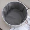 Large Canvas Dog Toy Storage Basket Spacious Circular Pet Toy And Accessory Organizer Without Battery