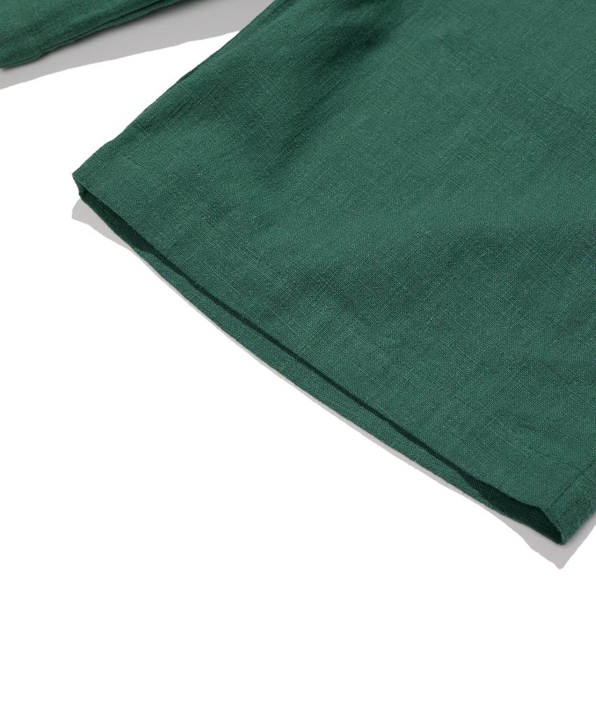 BROWNBREATH Tag Easy Short Pants - Blue Green