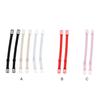 6 Pieces Women Bra Strap Holder Replacement Solid Color Adjustable Flexible Elastic Sport Ladies Straps Clip Accessories
