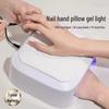 High-Power Fast-Drying LED Nail Lamp for Gel Nails, Long-Lasting Red Light, Hands Stay Clear